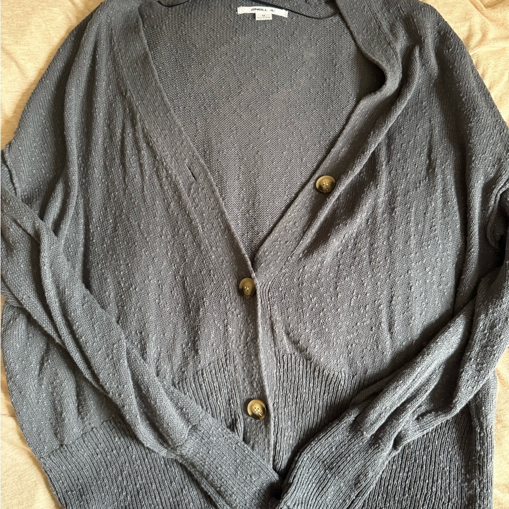 O'Neill Charcoal Knit Sweater